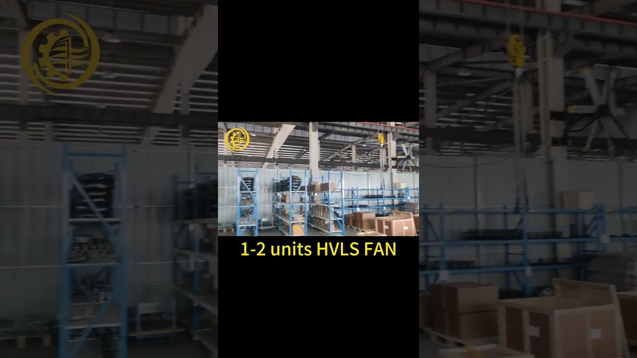 Warehouse HVLS FAN #hvlsfan #hvls