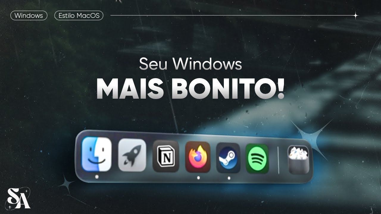 Customize o WINDOWS por COMPLETO!