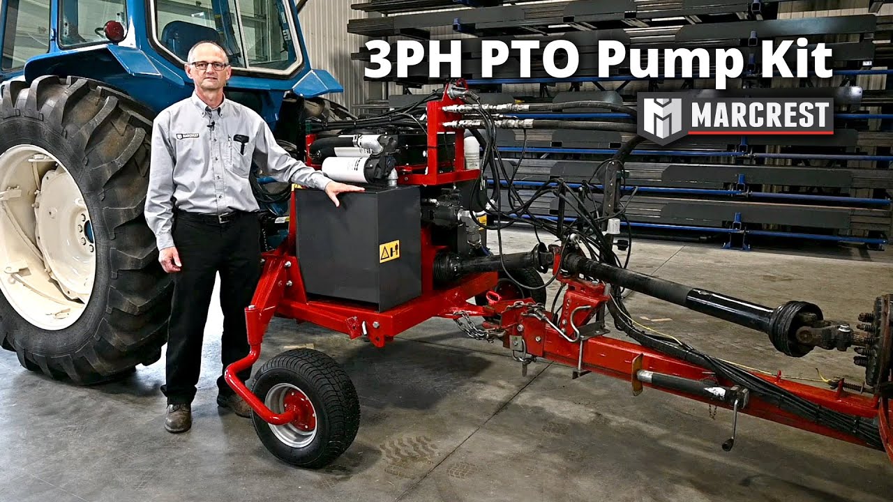 Marcrest - 3PH PTO Pump Kit Walk Around