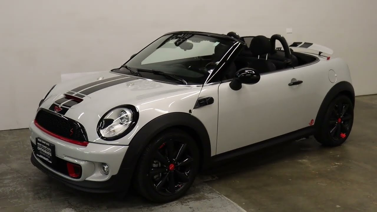 2015 Mini Roadster Cooper S w/Tasteful Aftermarket Modifications