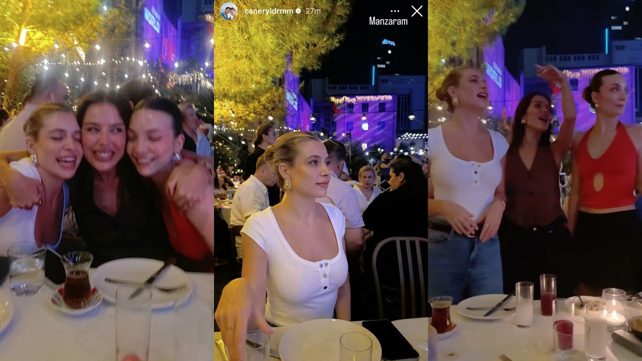 Gamze Erçel, eşi Caner Yıldırım ve arkadaş grubu ile Levent Yüksel konserinde eğlendiler💃🏻🎶