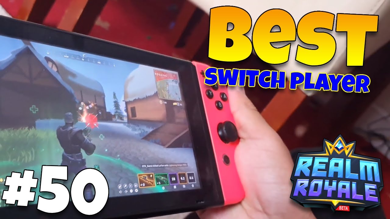 Best Handheld Switch Player | Realm Royale Highlights #50 / WTF Moments
