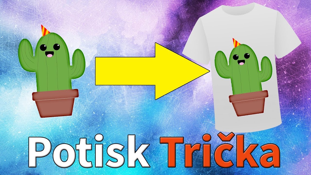 Jak Potisknout Tričko Doma - Potisk Trička