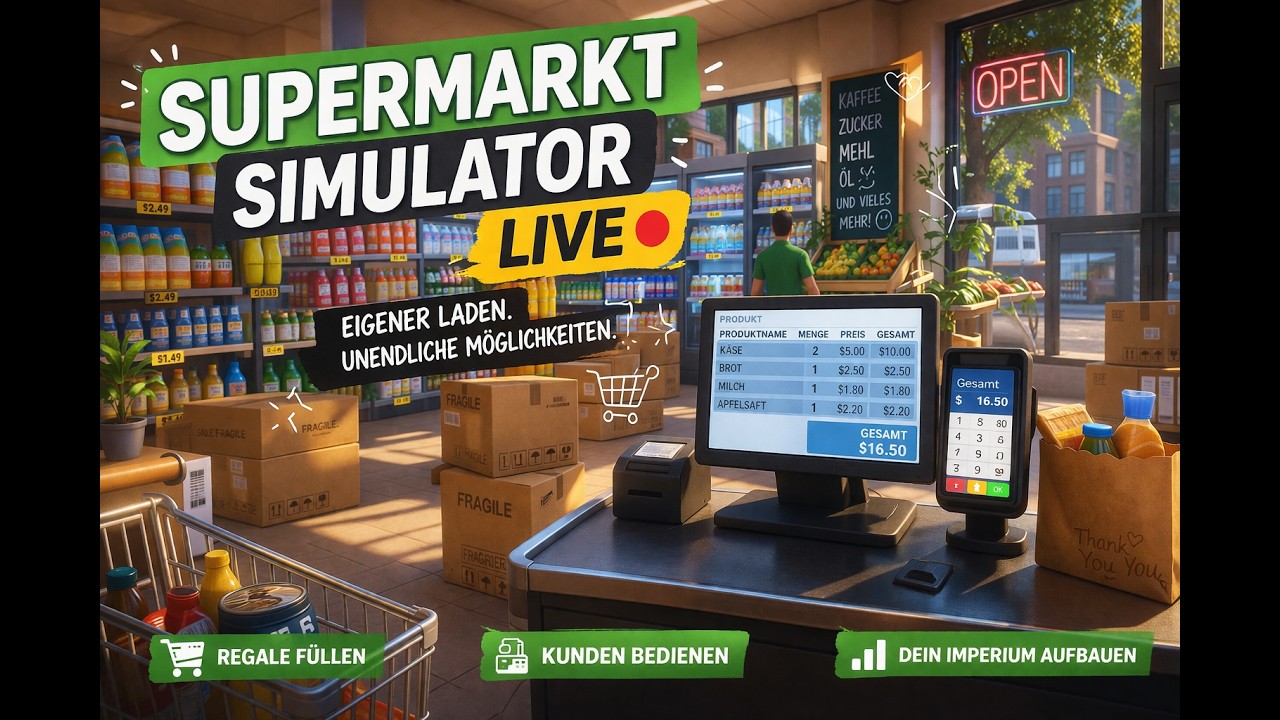 Supermarkt - Chaos mit Unterstützung