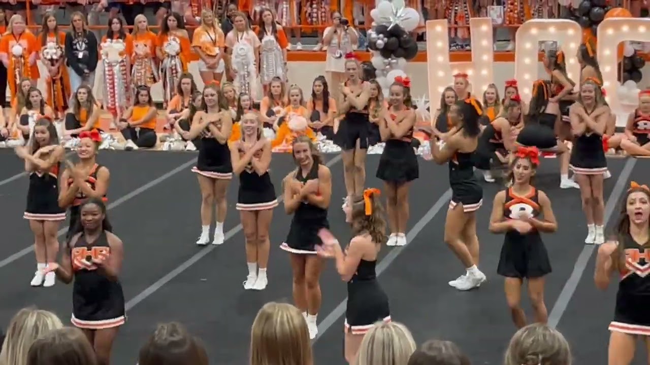 Rockwall HS Hoco Pep Rally Cheer Dance