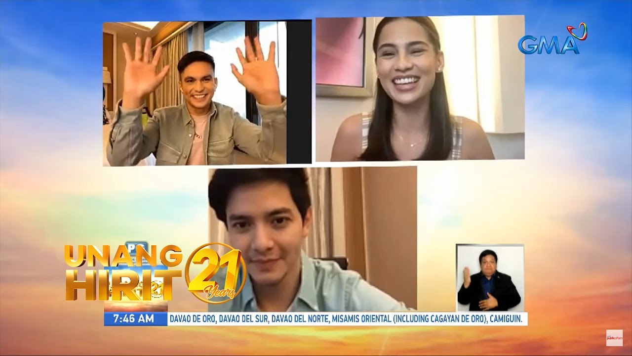 Unang Hirit: Waking up with Alden, Jasmine at Tom!