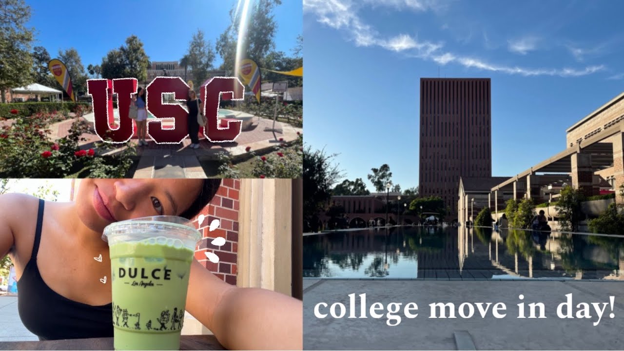usc college move in day | university gateway + mini usc village tour