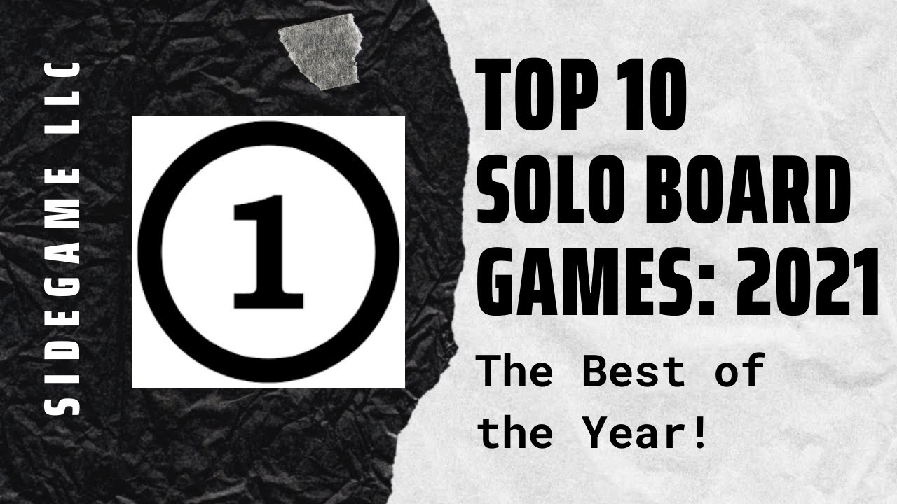Top 10 Solo Board Games from 2021: SideGame LLC