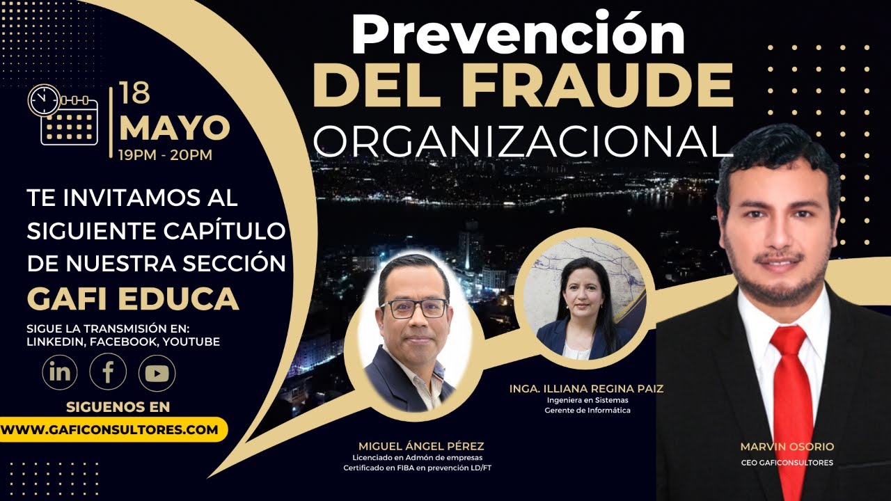 Prevenci&oacute;n del Fraude Organizacional