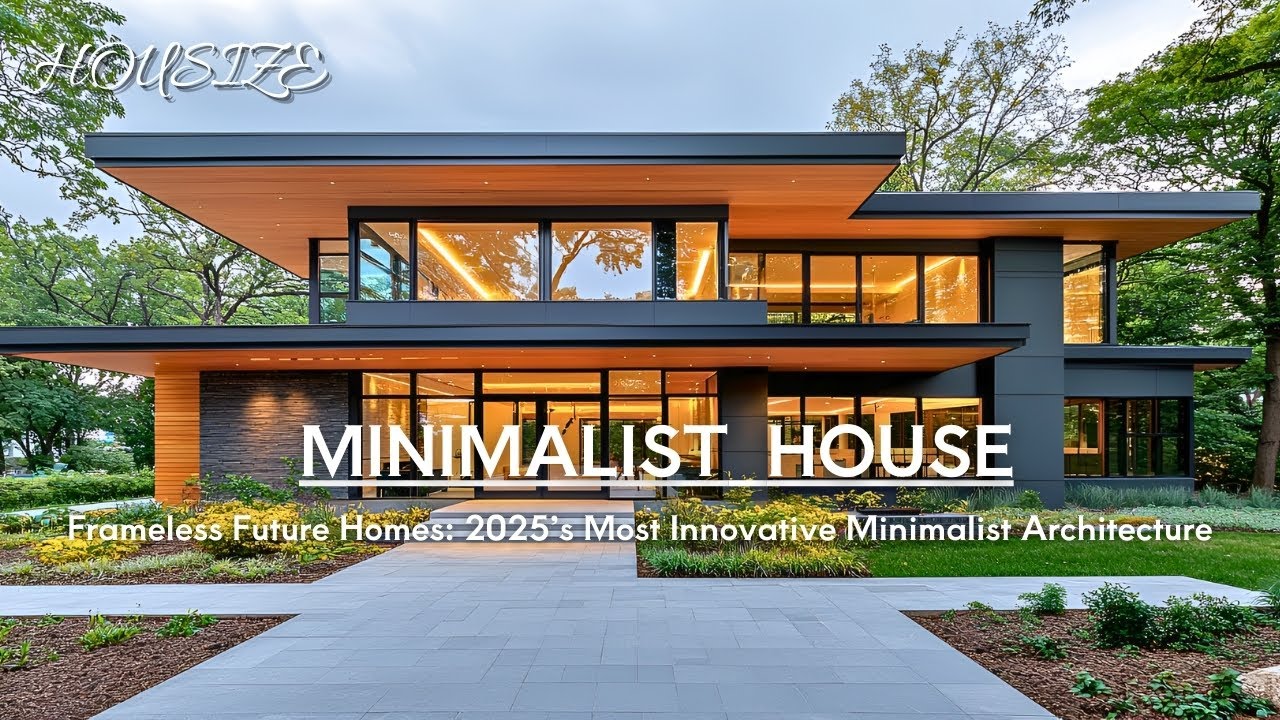 Frameless Architecture Trends 2025: The Future of Modern Minimalist Homes