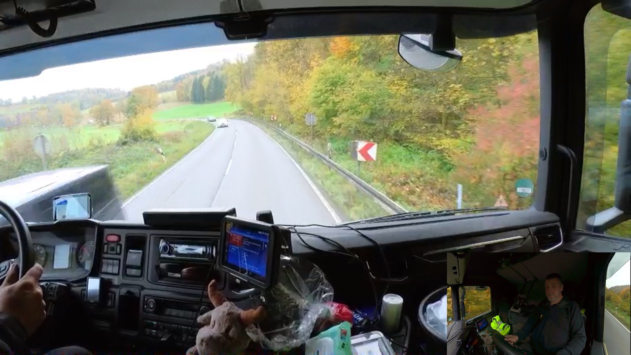 Late start en gelijk een rit naar zuid Duitsland #7 De beginnende trucker