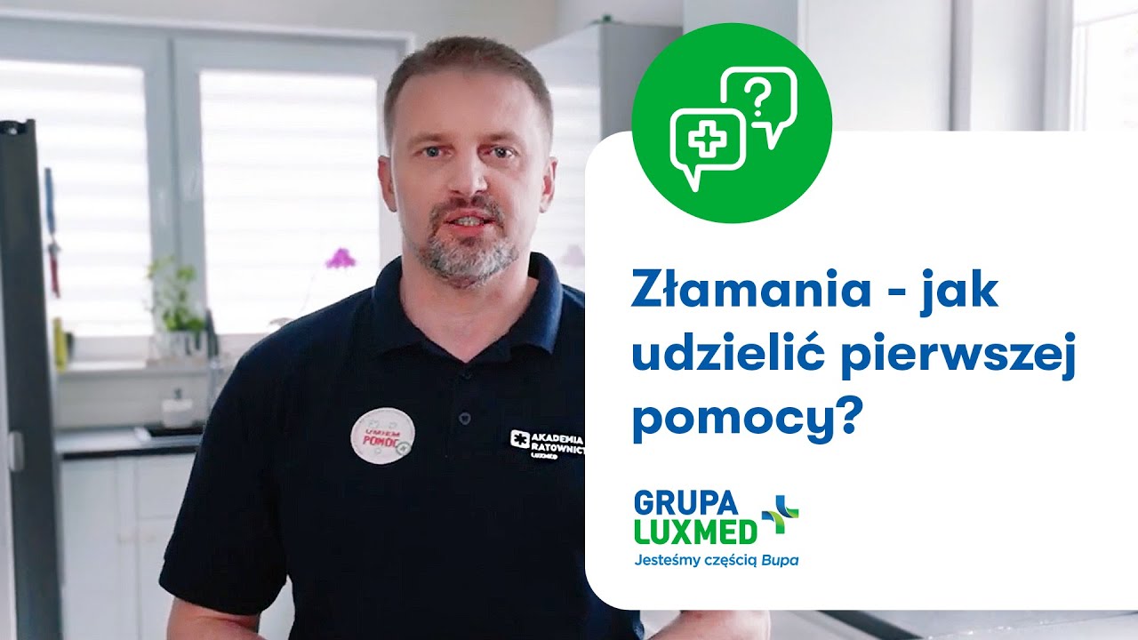 Złamania - jak udzielić pierwszej pomocy?