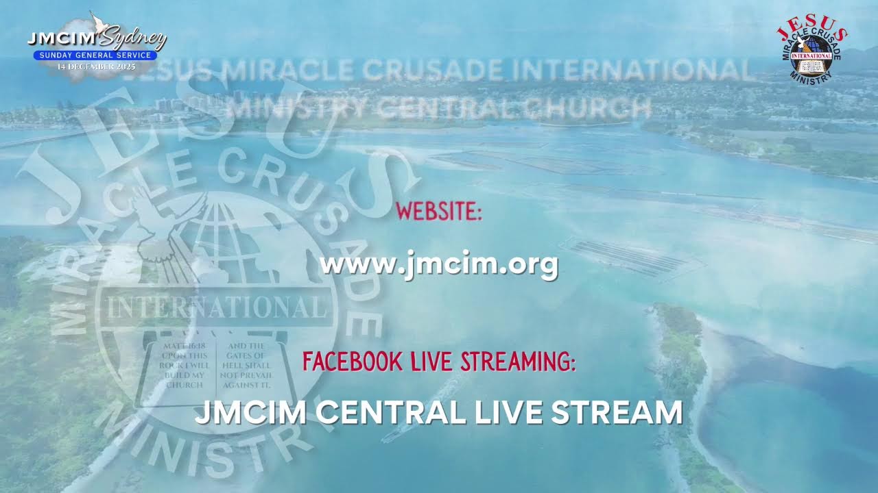 Watch!!! JMCIM SYDNEY OUTREACH Live Streaming of SUNDAY SERVICE December 14, 2025