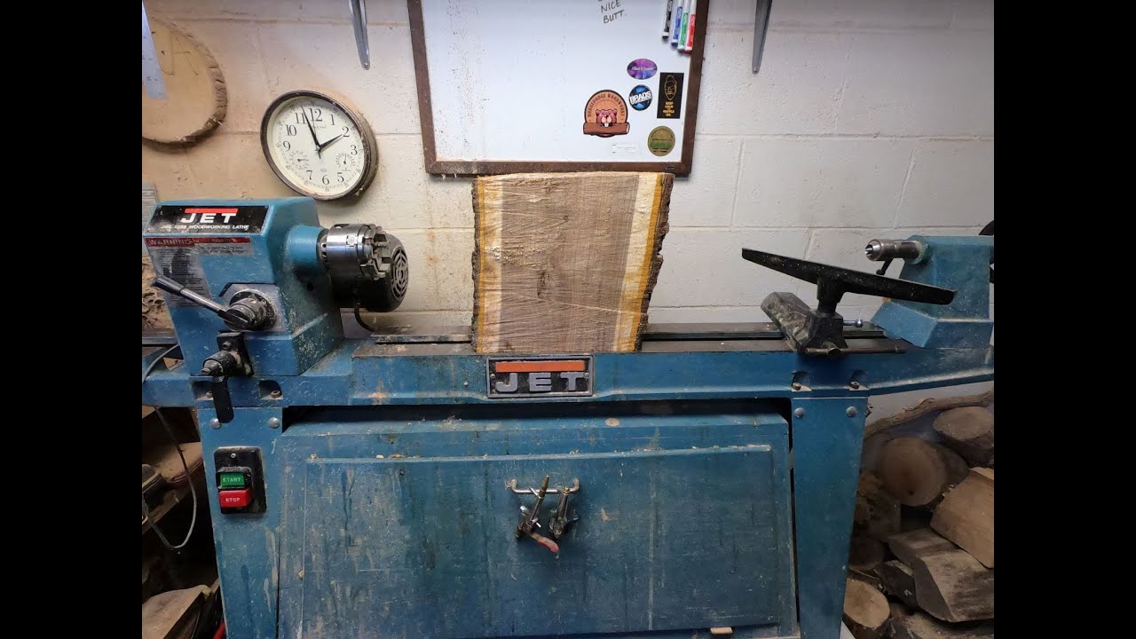 Woodturning - Wet and Wild Black Walnut Live Edge (An experiment in drying)