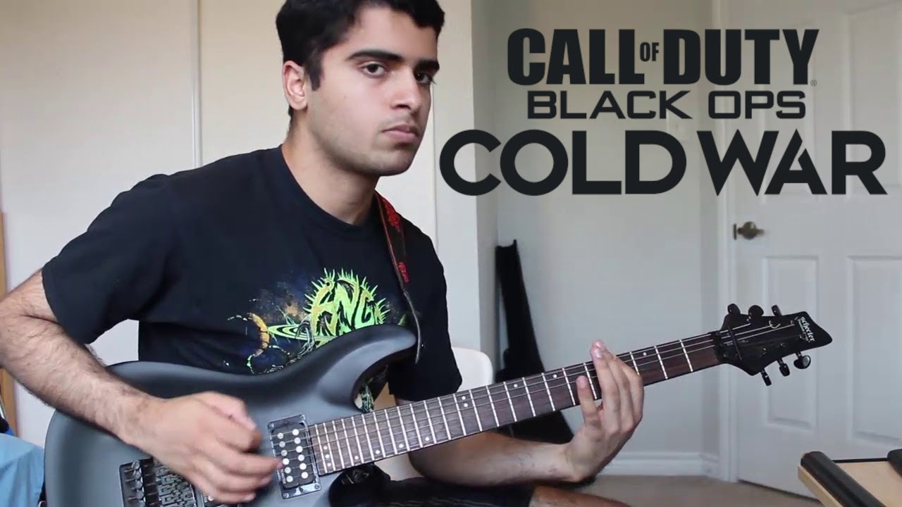 Call of Duty Cold War Rising Tides GUITAR COVER (Multiplayer Menu)