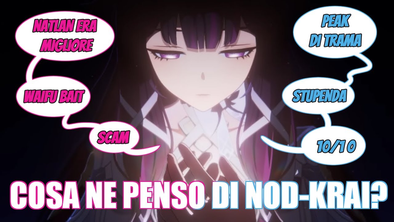 COMMENTO sul FINALE di NOD-KRAI - GENSHIN IMPACT ITA