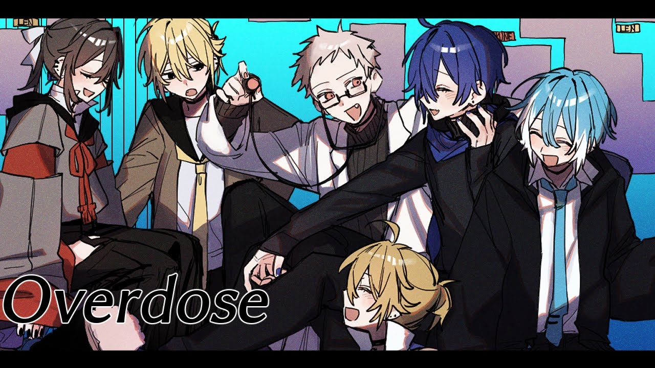 【KAITOとDr.誰か】Overdose【と自宅合成音声男子たちでカバー】