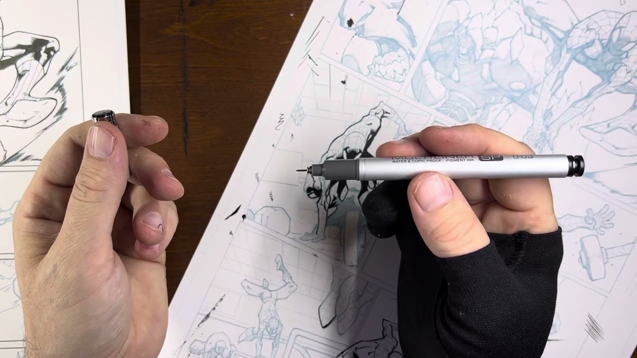 The amazing Kuretake no 40 brush pen