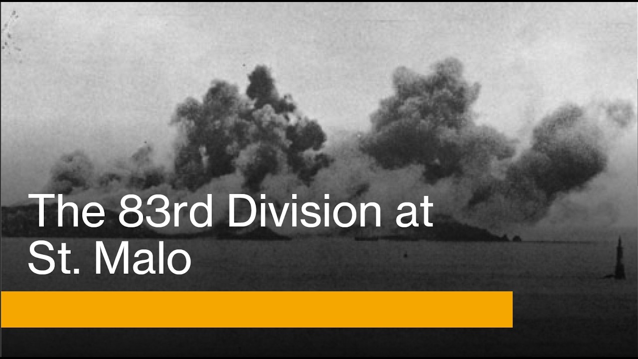 Dedication of Captured Nazi Flag by 83rd Division 329 K Company