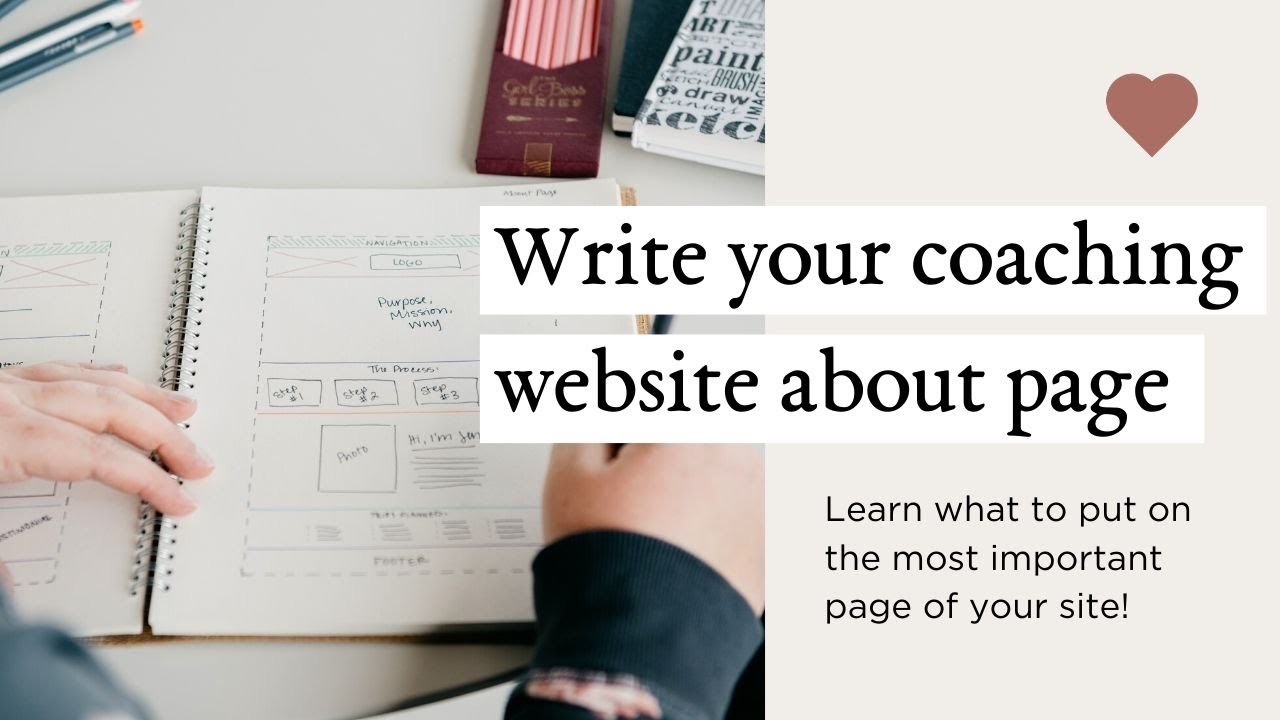 Write Your Coaching Website About Page | Lovely Impact