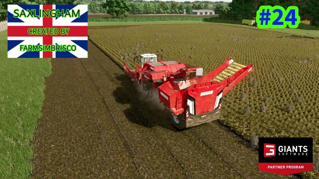 timelapse  Saxlingham Created By Farmsimbrisco farming simulator 25