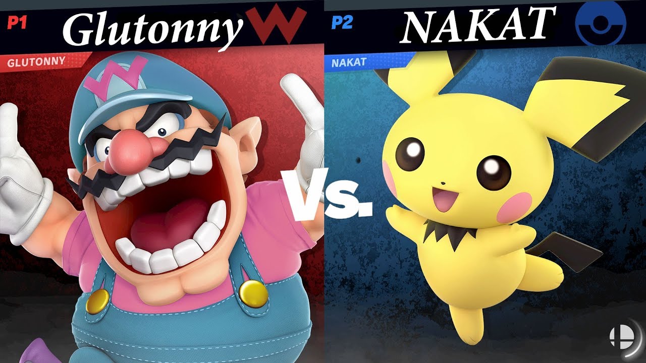 Glutonny (Wario) vs NAKAT (Pichu) Grand Finals - Ultimate Wanted France Smash Tournament