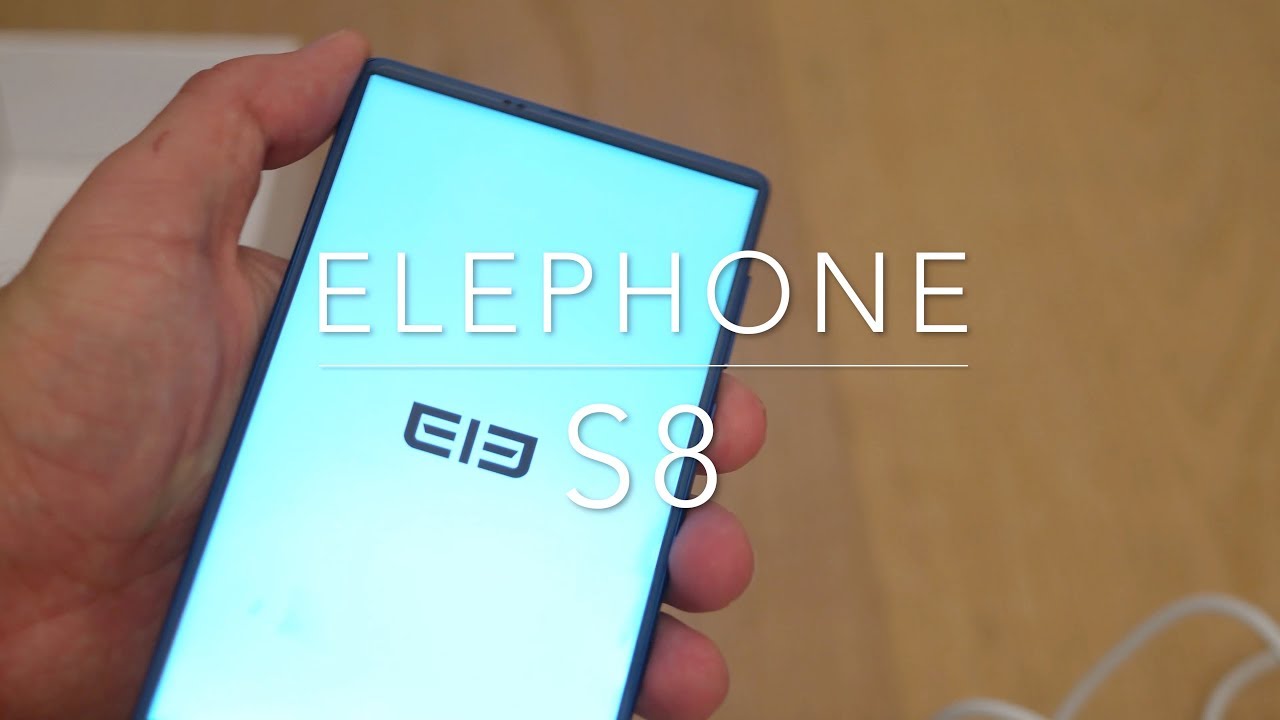 Elephone S8 4G Phablet unboxing