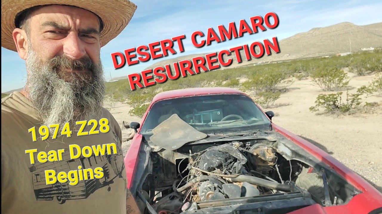 Resurrecting a 1974 Camaro Z28 in the Desert! | TPI, 4-Speed & More