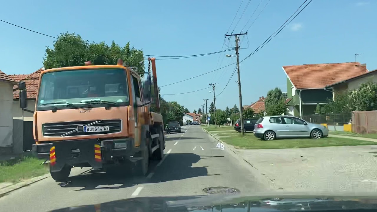 Lepote Srbije, voznja, I love Ruma, kroz grad do izletista Borkovac