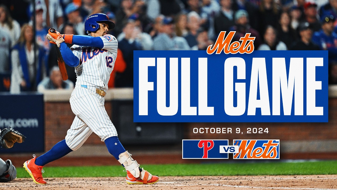 METS WIN 2024 NLDS! | FULL GAME