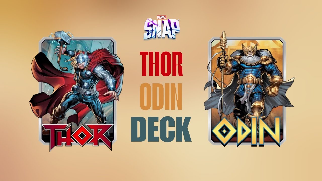 THOR × BETA RAY BILL × ODIN DECK