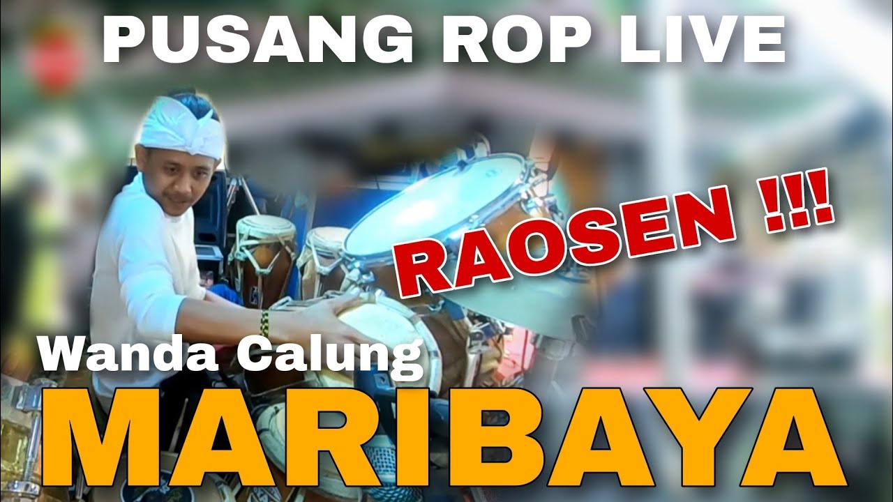 Maribaya ( Wanda Calung ) | Pusang ROP Live