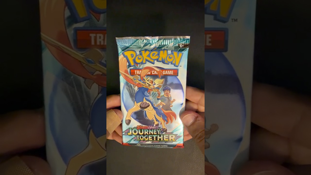 Opening a Pokemon Journey Together Booster Pack - Quick Rips 32
