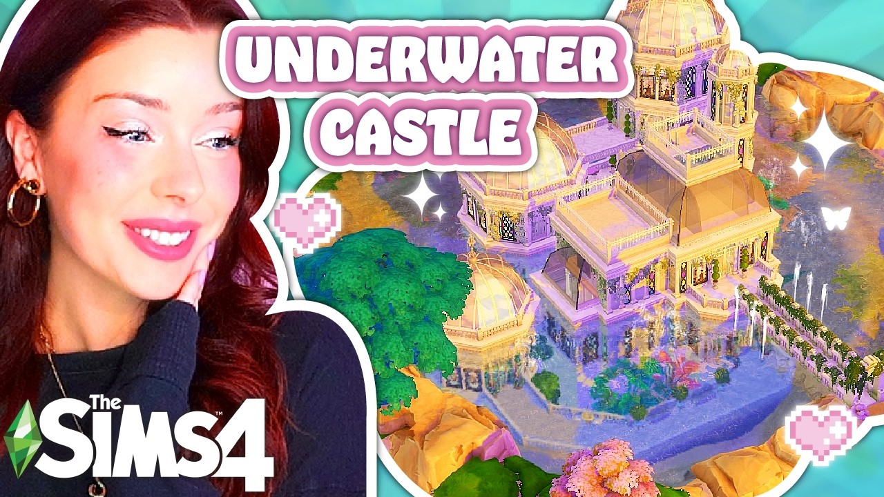 Can I Build a Royal Mermaid Castle UNDERWATER in The Sims 4?