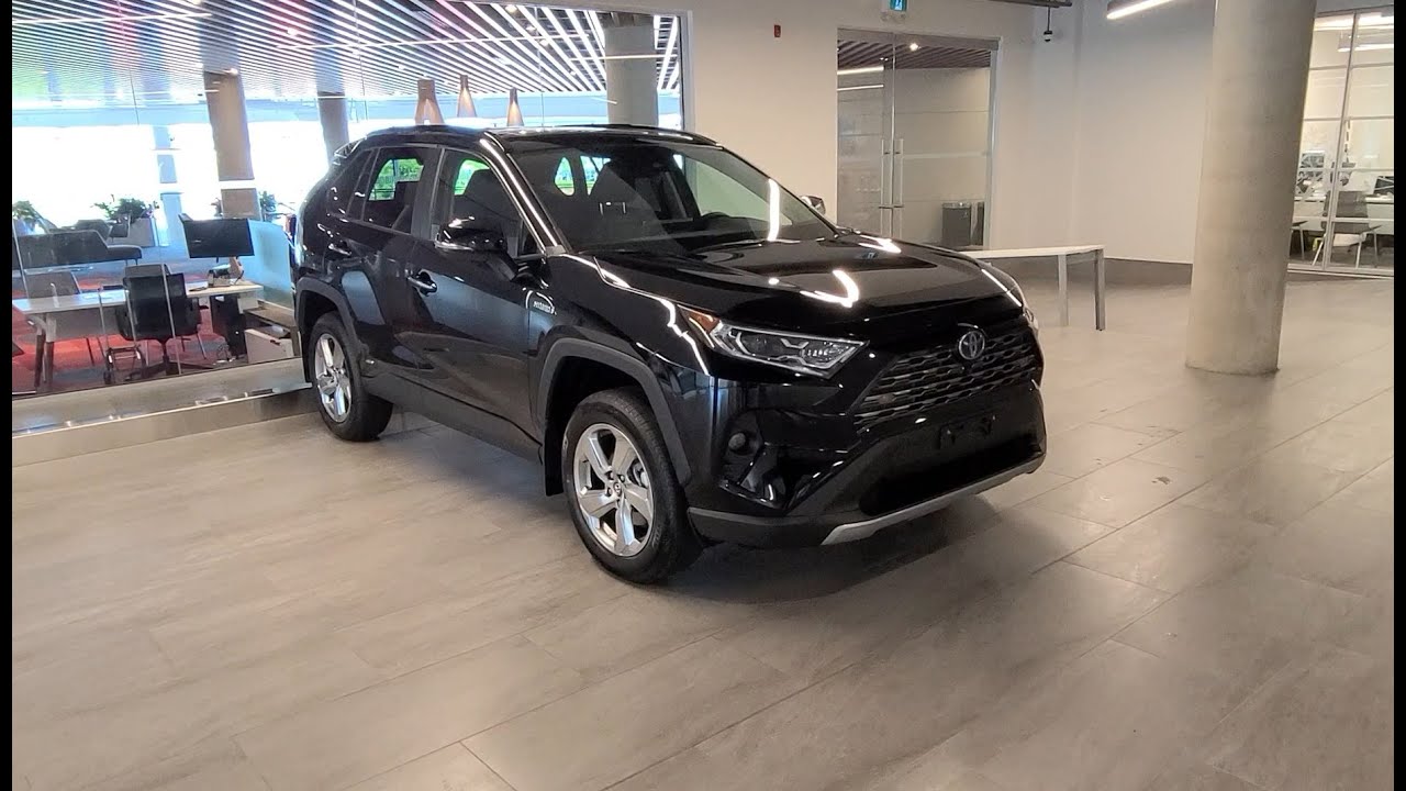 2020 Toyota RAV4 Limited Hybrid Delivery