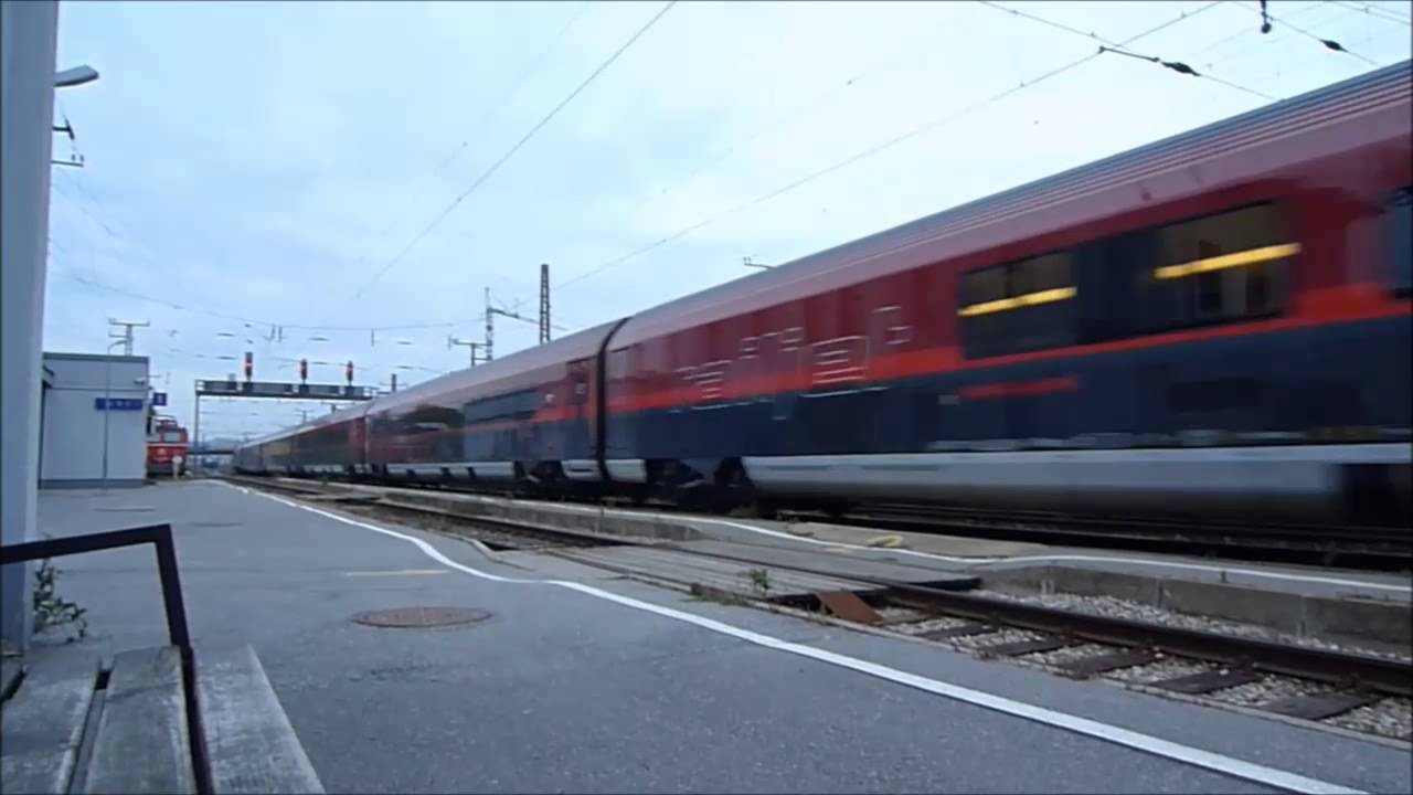 Der moderne Transalpin: Der ÖBB-Railjet