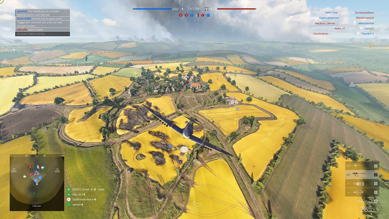 Spitfire MK VB Plane | Arras Map | 50-1 | Battlefield V Full Game Play