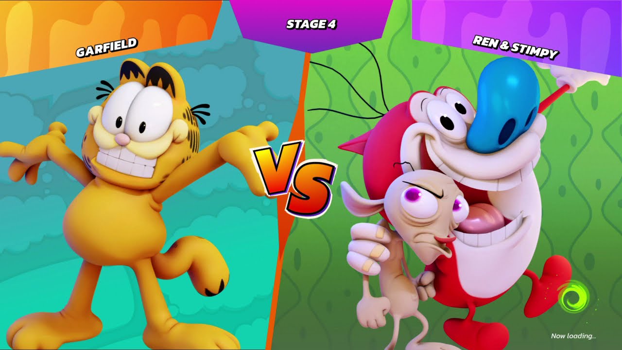 Garfield Arcade Mode|Nickelodeon All-Star Brawl
