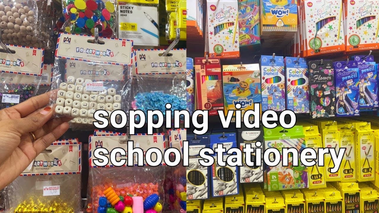 School stationery Malayalam video l Abu Dhabi shopping l Grand Emirates Market