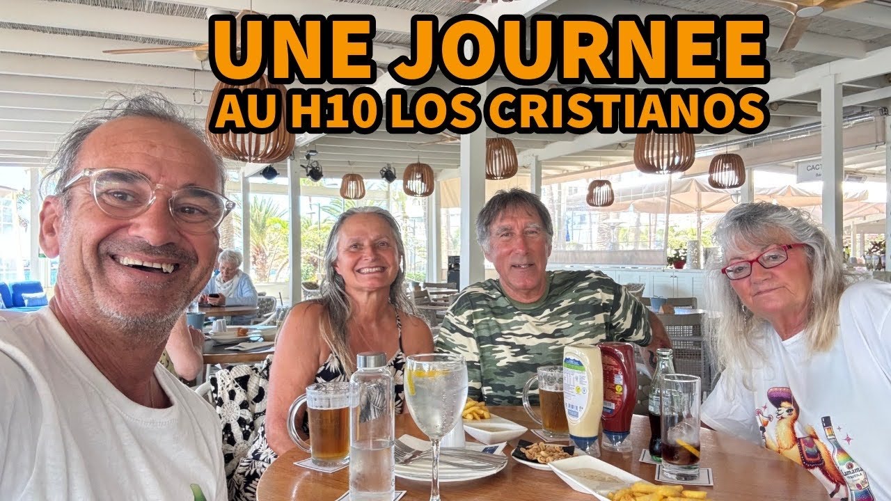 DE RETOUR AU SUD  UNE JOURNEE AU H10 DE LOS CRISTIANOS 😍TENERIFE