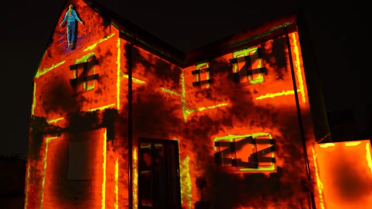 VECNAS HOUSE - STRANGER THINGS PROJECTION SHOW 2025