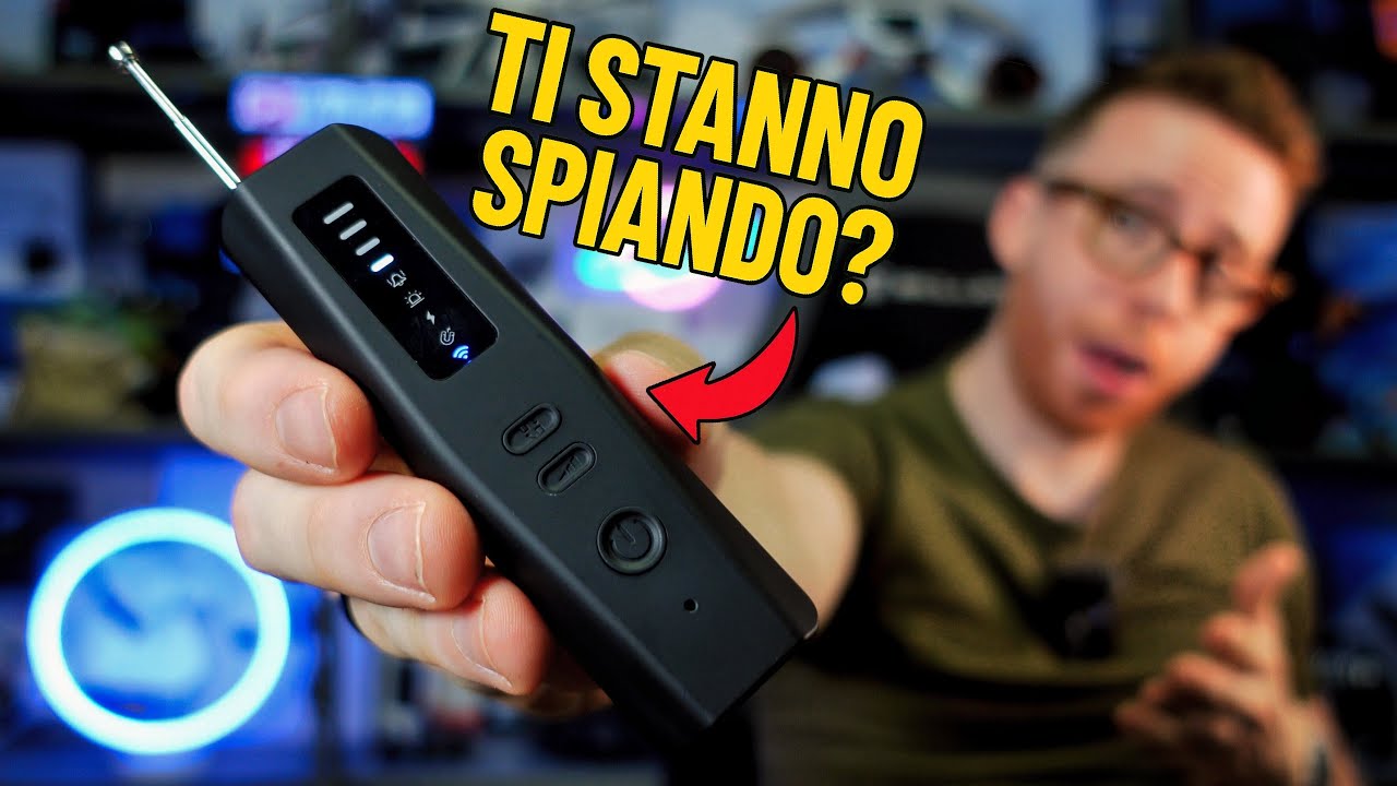 TI STANNO SPIANDO? QUESTO RILEVATORE DI TELECAMERE NASCOSTE DA 30 EURO SCOPRE TUTTO!