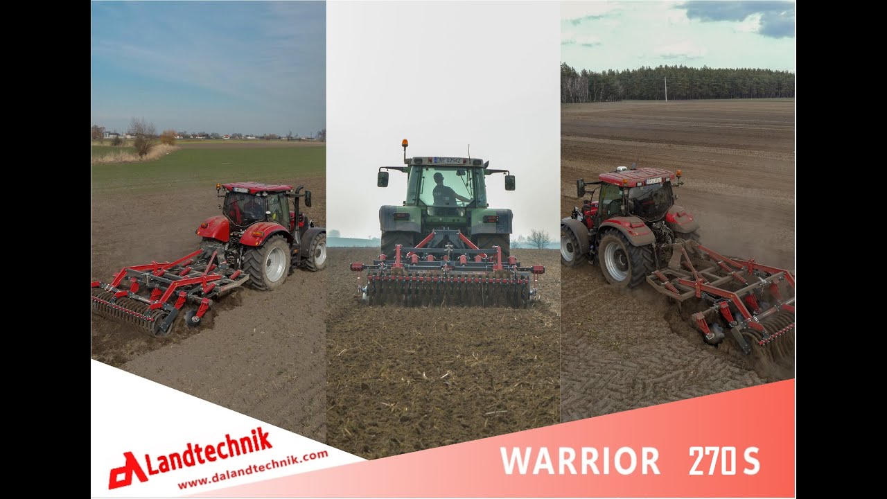 Demo Tour Warrior 270S firmy DA Landtechnik | TESTY | KULTYWATOR | GRUBER |