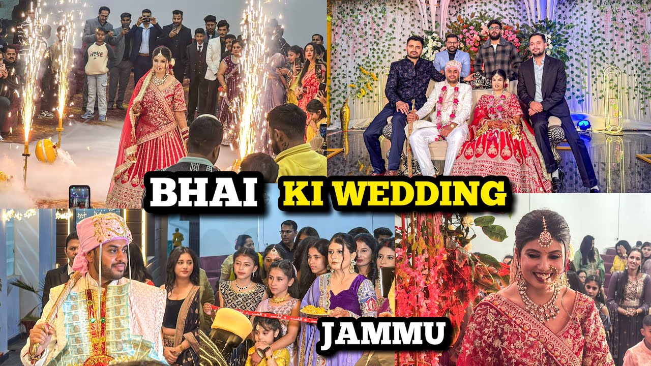 Bhai ki Wedding in JAMMU | Wedding Vlog 2025 | JAMMU WEDDING | Bhai Ki Shaadi | DSBOSSKO VLOGS 