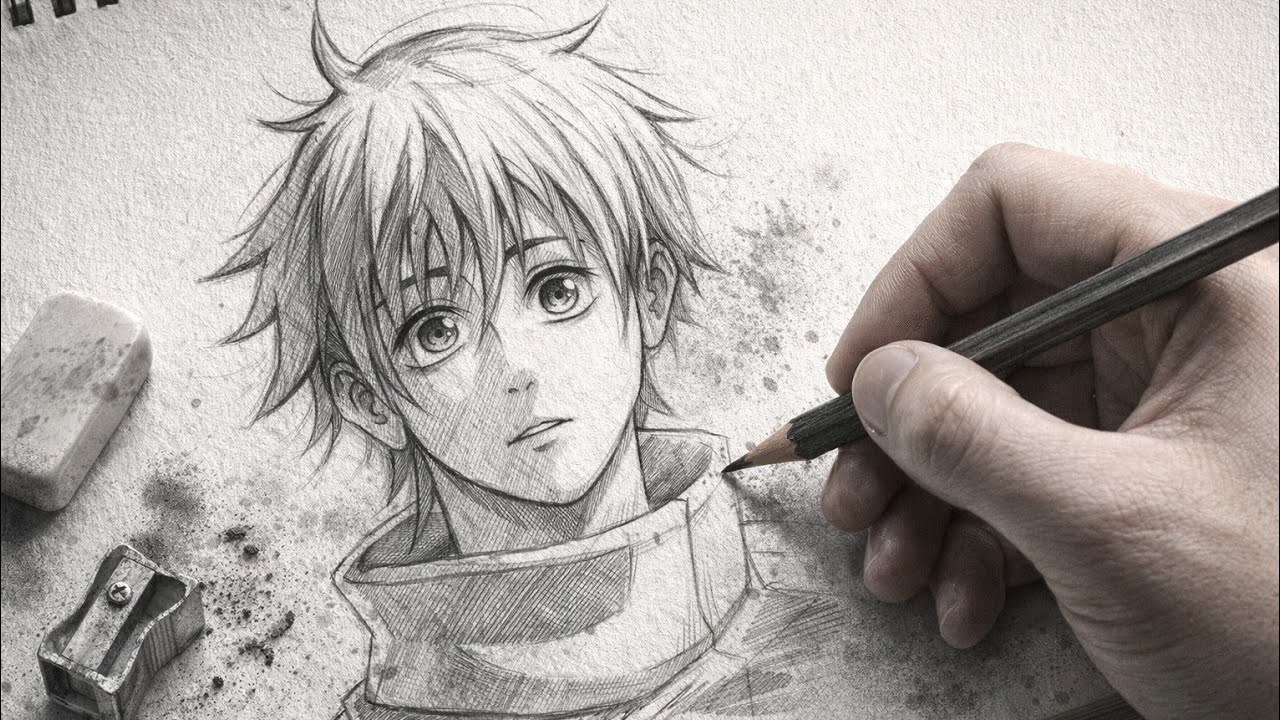 How to Draw Yuta Okkotsu from Jujutsu Kaisen | Easy Sketch Tutorial