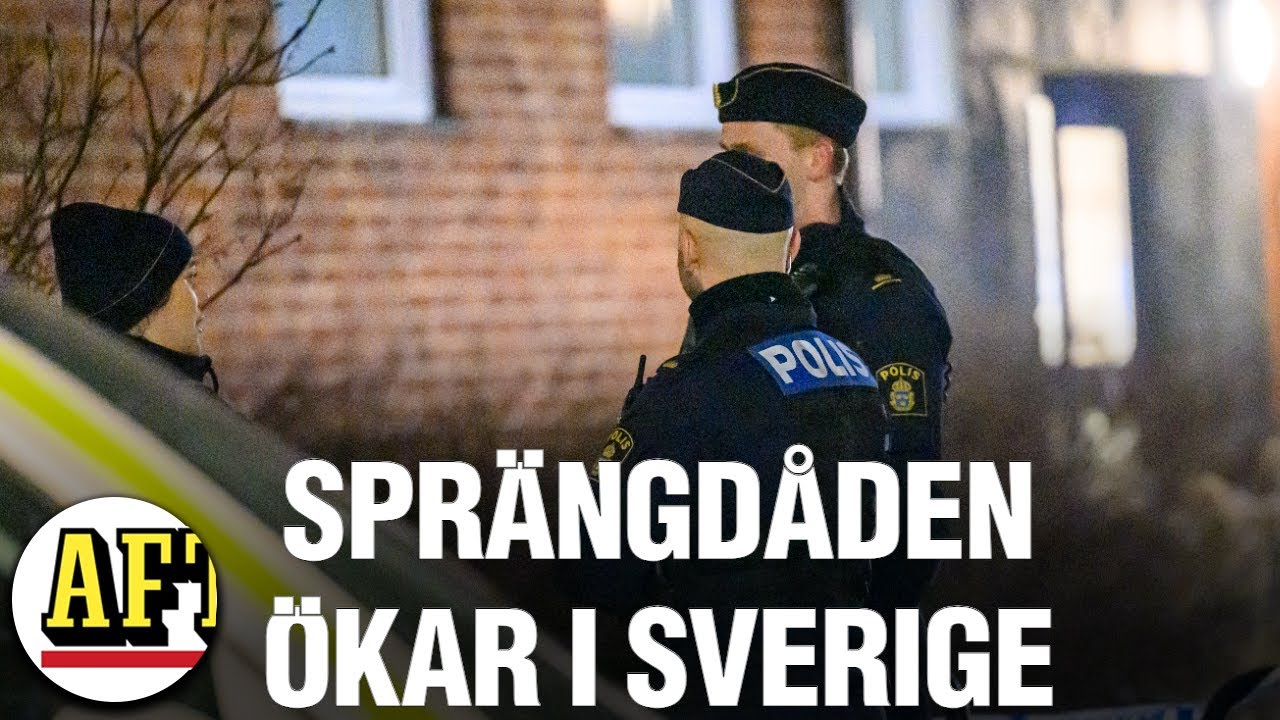 Rekordmånga sprängningar under januari