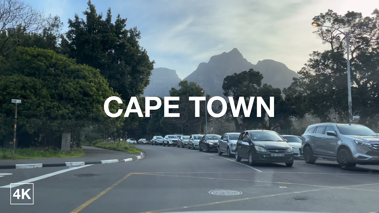Driving Cape Town 4k HDR - Rondebosch to Constantia via Newlands