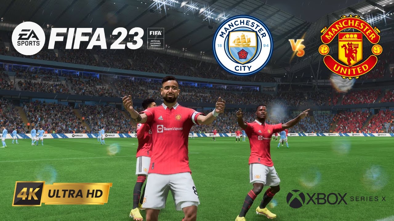 FIFA 23 - MANCHESTER CITY vs MANCHESTER UNITED | PREMIER LEAGUE | NEXT GEN XBOX SERIES X [4K 60FPS]