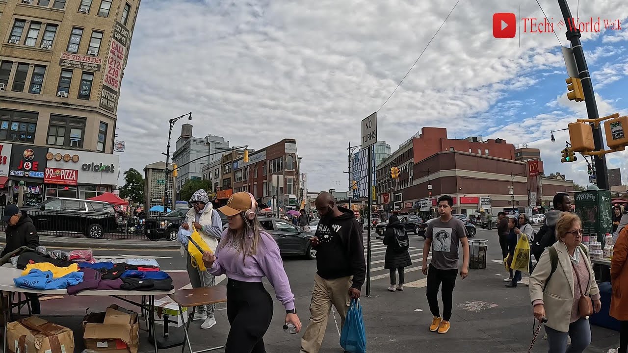 Bronx Walk NYC – Mott Haven (E  149th St & Third Ave) Shopping Area, October-2023