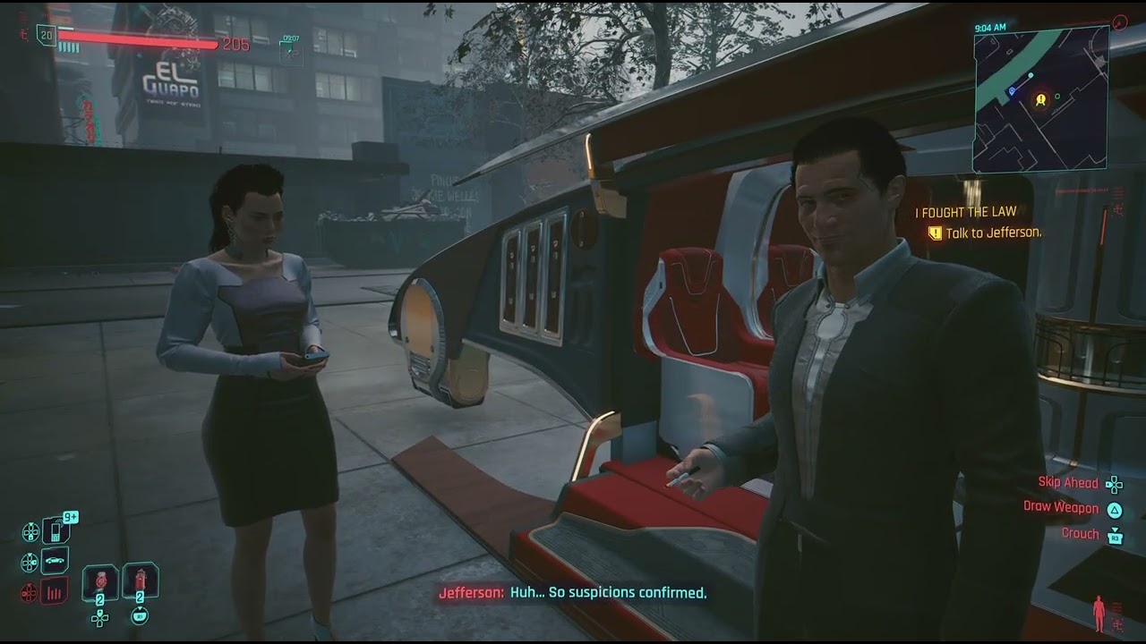Геймплей Cyberpunk 2077